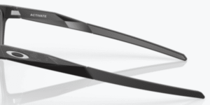 Hastes originais Oakley OO8173 Activate, cor 07 · Preto acetinado