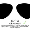 Lentes de reposição Ray-Ban 1973 SQUARE II Originais