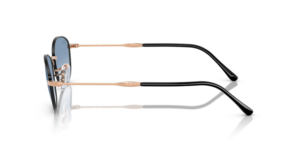 Hastes originais Ray-Ban RB3749, cor 9272 · Preto sobre rosa dourado