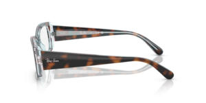Hastes originais Ray-Ban RB5434, cor 8401 · Havana escuro sobre multicolour