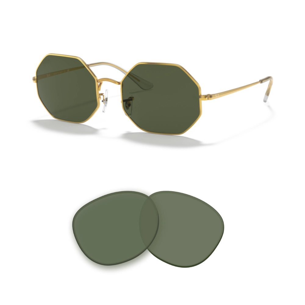 Lentes de reposição Ray-Ban 1972 OCTAGON CONTÍVELS