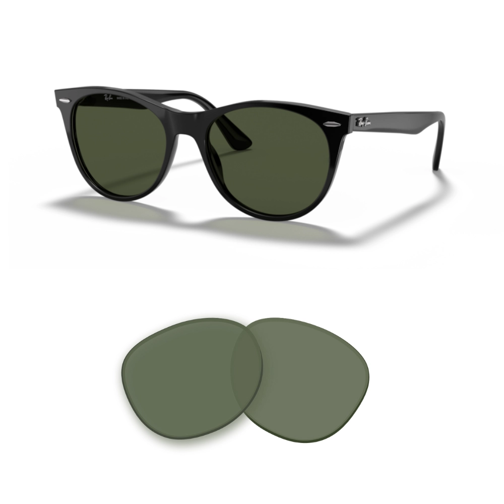 Lentes de reposição Ray-Ban 2185 Wayfarer II Compatíveis