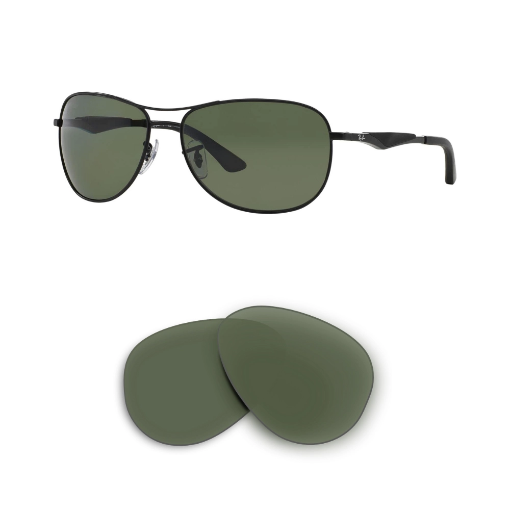 lentes de reposicao ray-ban 3519 compativeis