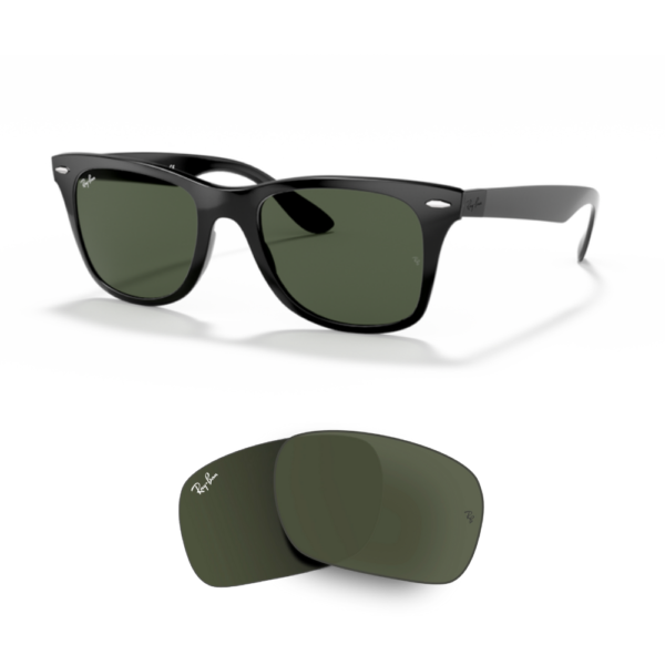 Lentes de reposição Ray-Ban 4195 WAYFARER LITEFORCE Originais