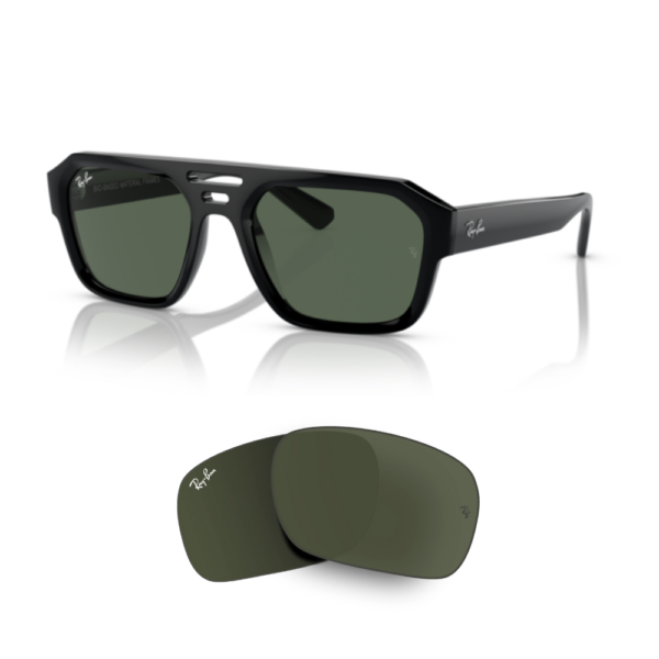 Lentes de reposição originais Ray-Ban RB4397 Corrigan