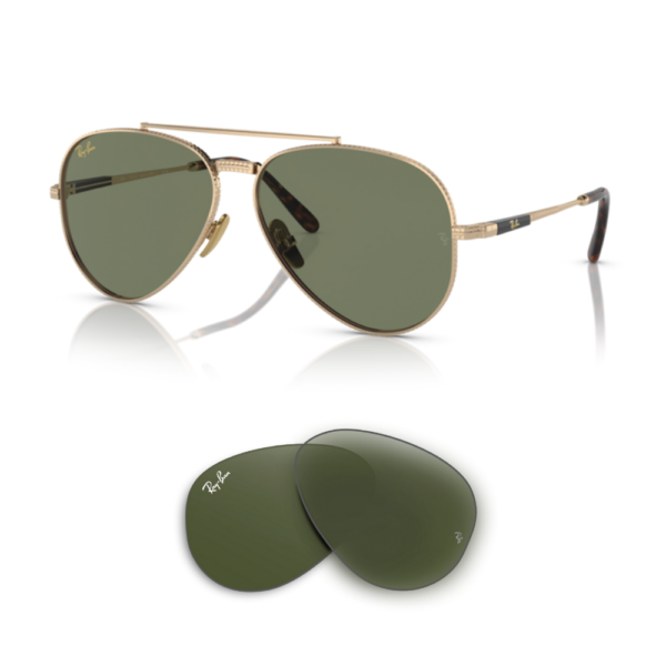 Lentes de reposição originais Ray-Ban RB8225