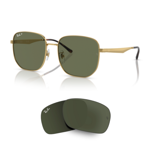 Lentes de reposição originais Ray-Ban RB3713D