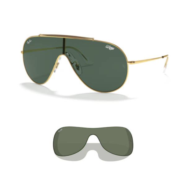 Lentes de reposição Ray-Ban 3597 WINGS Originais
