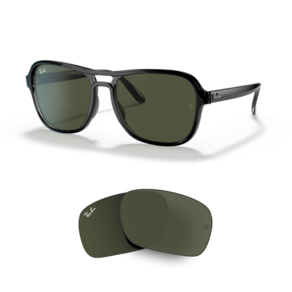 Lentes de reposição originais Ray-Ban RB4356 State Side