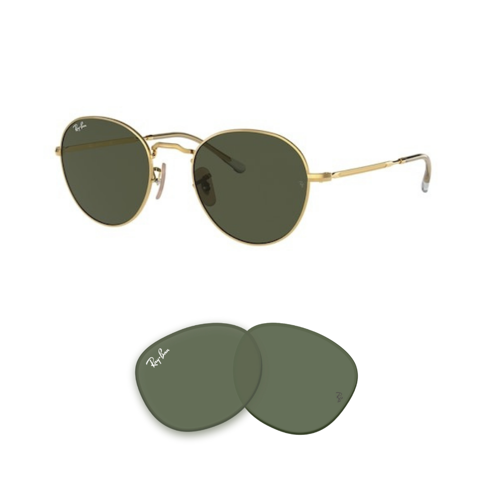 Lentes de reposição Ray-Ban 3582 David Originais