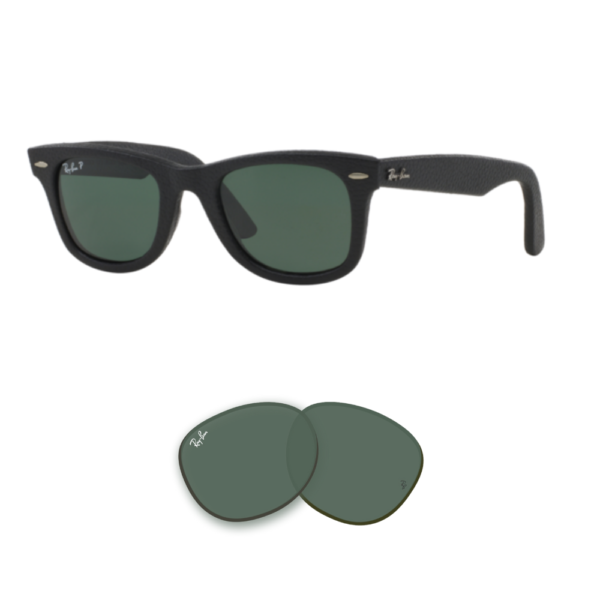 Lentes de reposição Ray-Ban 2140QM - WAYFARER LEATHER Originais