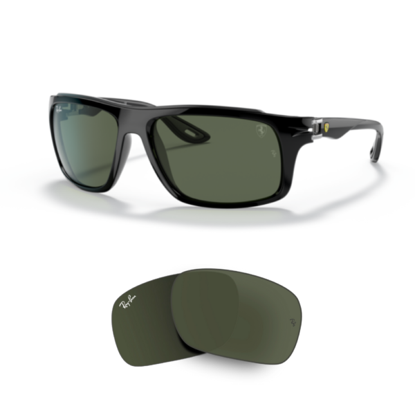 Lentes de reposição originais Ray-Ban RB4364M Ferrari