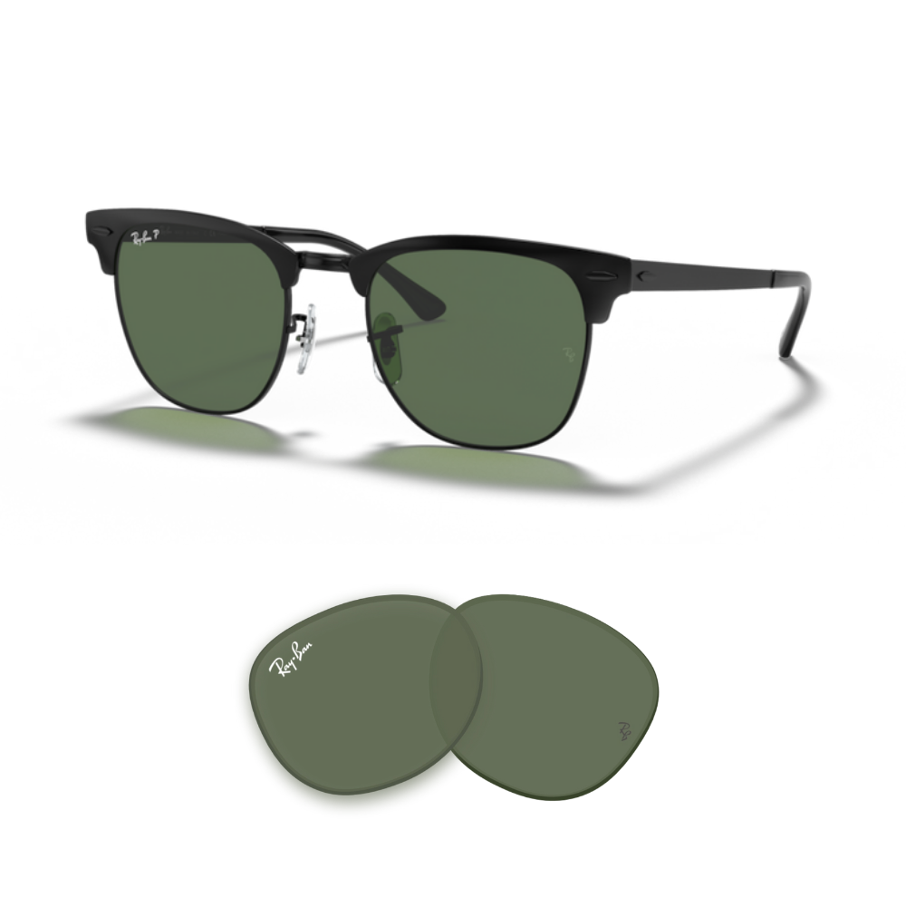 Lentes de reposição Ray-Ban 3716 CLUBMASTER METAL Originais