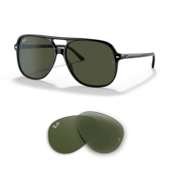 Lentes de reposição originais Ray-Ban RB2198 Bill