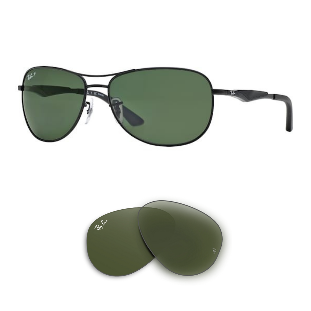 Lentes de reposição Ray-Ban 3519 Originais