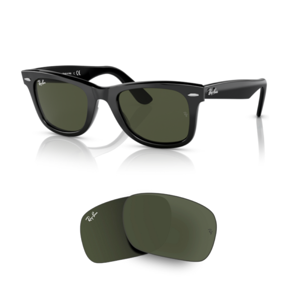 Lentes de reposição Ray-Ban 2140 WAYFARER Originais