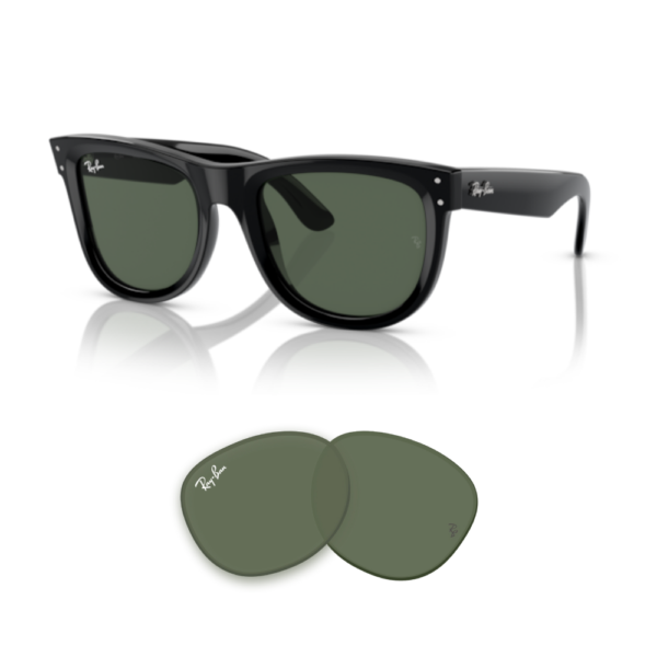 Lentes de reposição originais Ray-Ban RB0502S Wayfarer Reverse