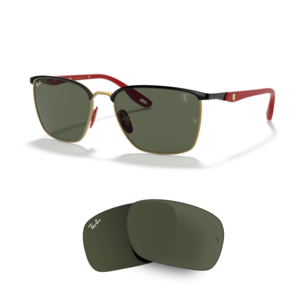 Lentes de reposição originais Ray-Ban RB3673M Ferrari