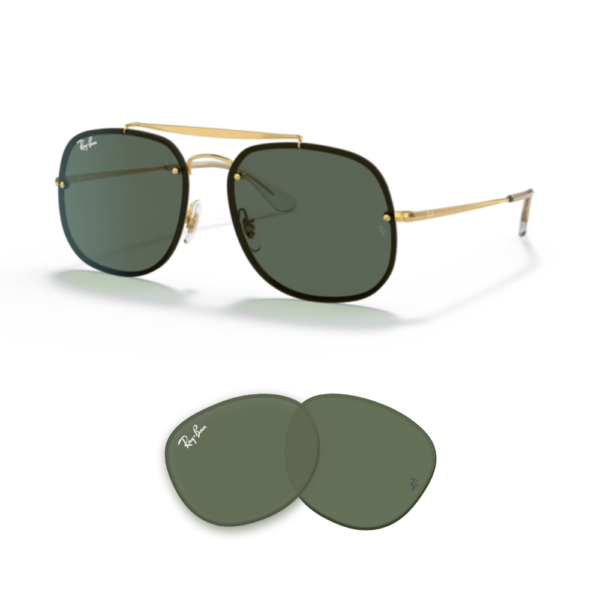Lentes de reposição Ray-Ban 3583N BLAZE GENERAL Originais