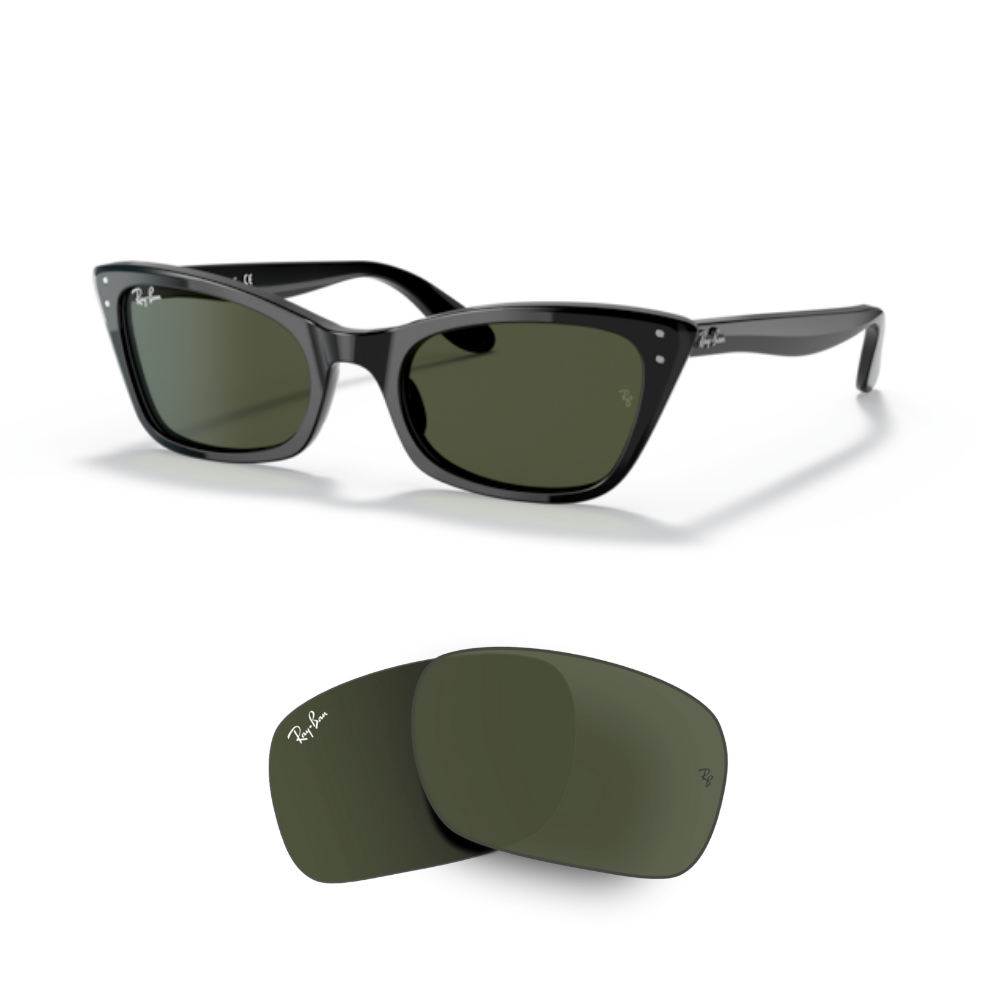 Lentes de reposição Ray-Ban 2299 Lady Burbank Originais