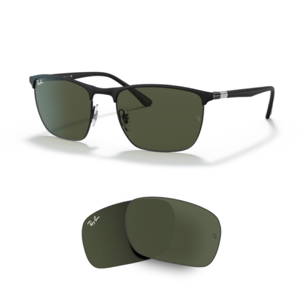 Lentes de reposição originais Ray-Ban RB3686