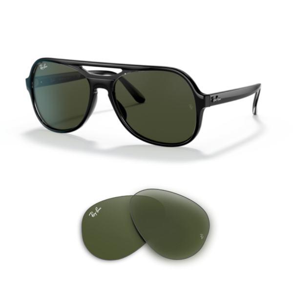 Lentes de reposição originais Ray-Ban RB4357 Powderhorn