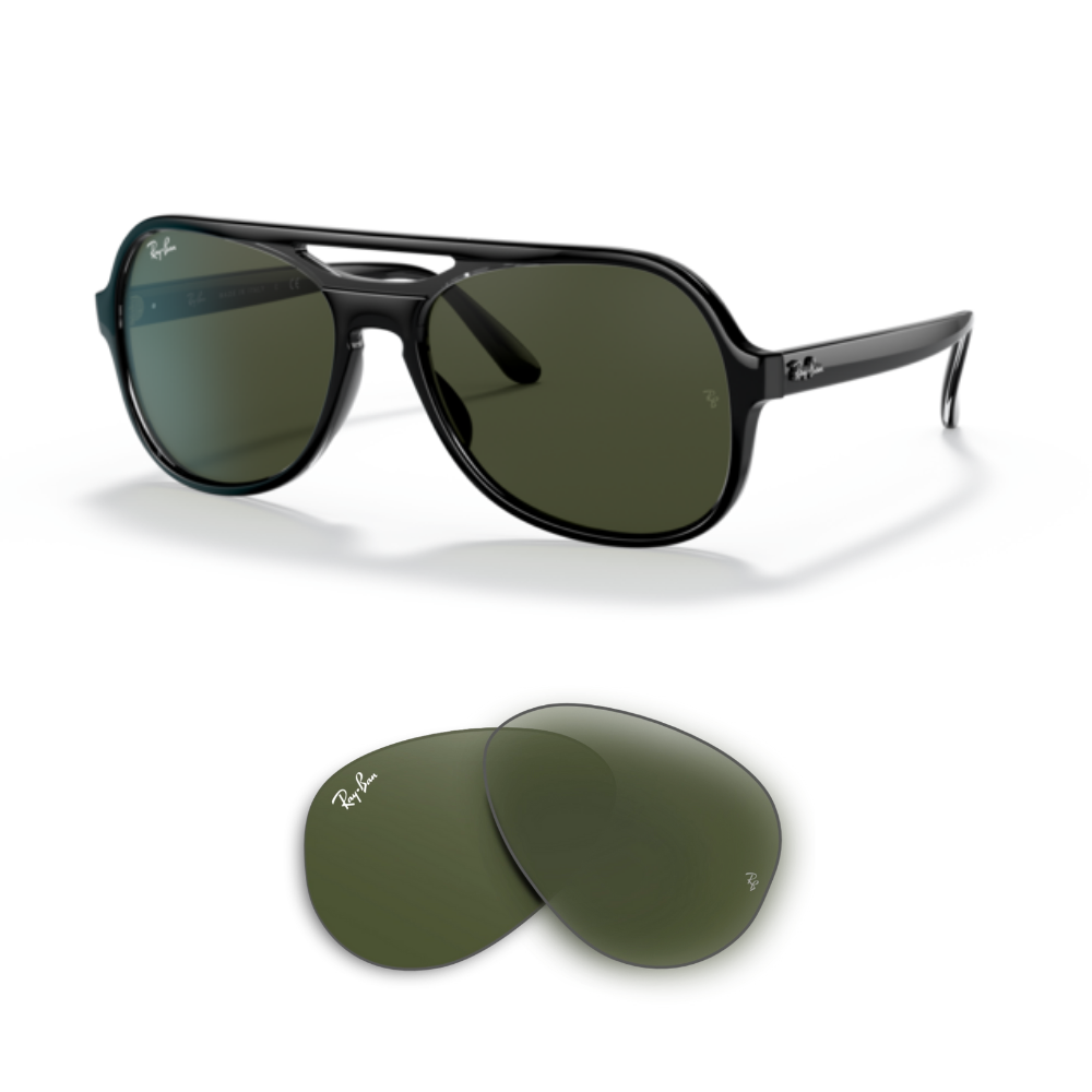 Lentes de reposição Ray-Ban 4357 Powderhorn Originais