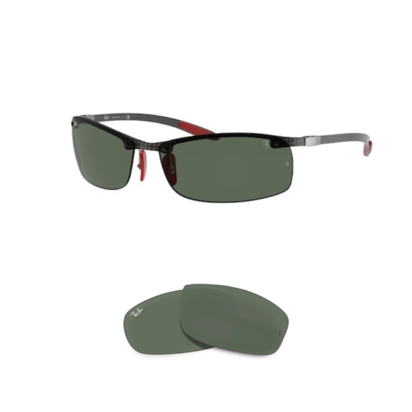 Lentes de reposição originais Ray-Ban RB8305M Ferrari