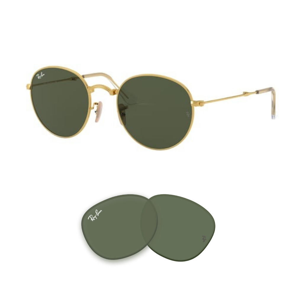 Lentes de reposição Ray-Ban 3532 Dobrável Originais