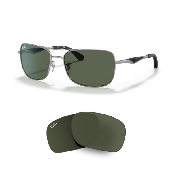 Lentes de reposição Ray-Ban 3515 Originais