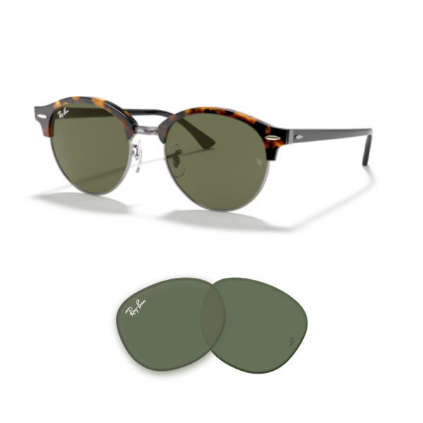Lentes de reposição Ray-Ban 4246 CLUBROUND Originais