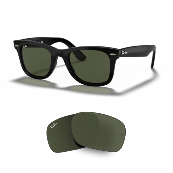 Lentes de reposição Ray-Ban 4340 WAYFARER Originais