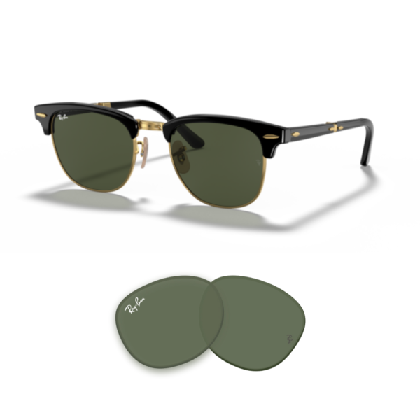 Lentes de reposição Ray-Ban 2176 FOLDING CLUBMASTER Originais