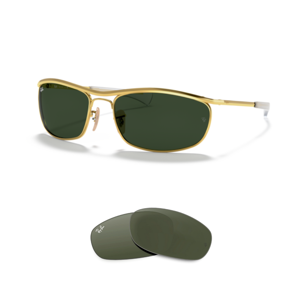 Lentes de reposição Ray-Ban 3119M Olympian I Deluxe Originais