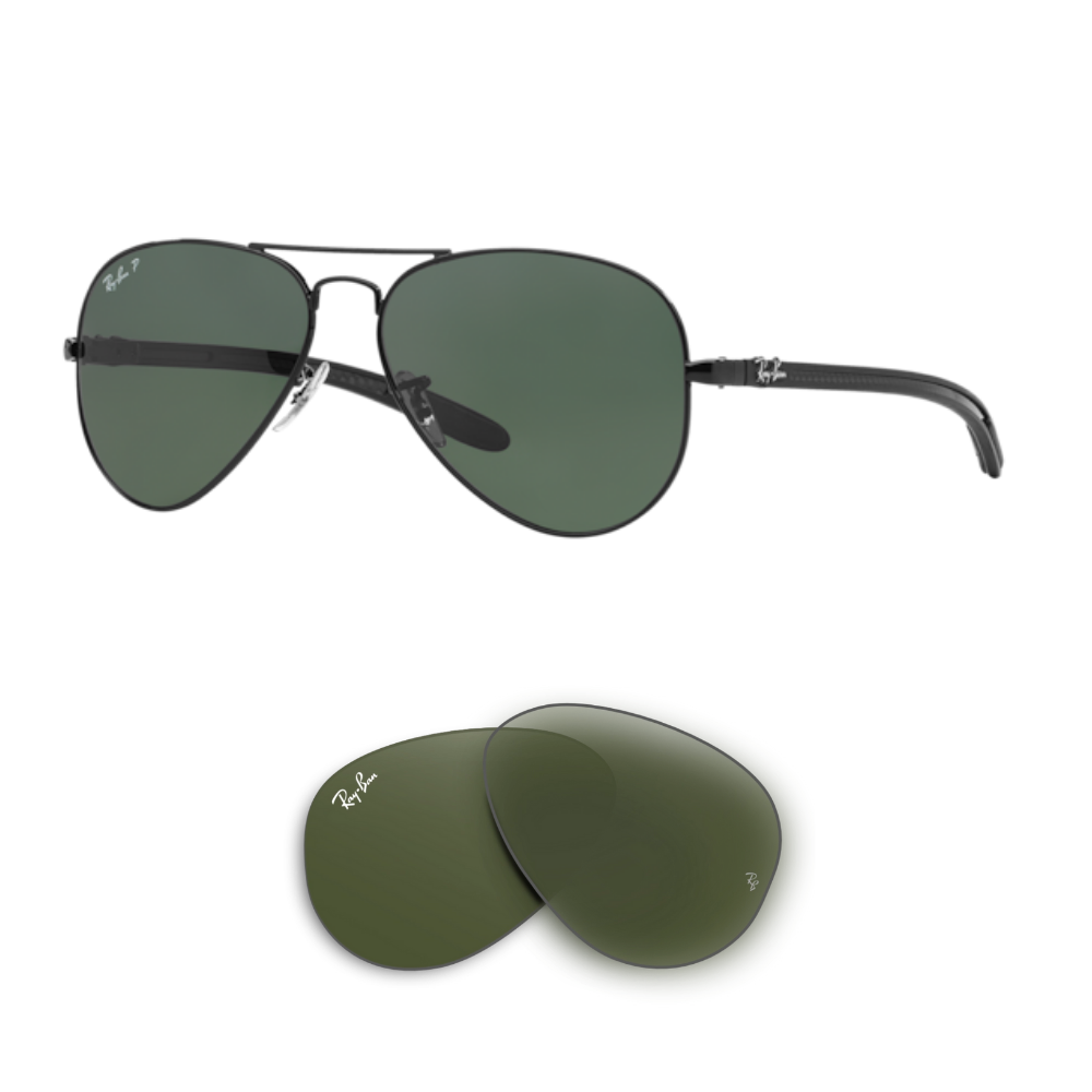 Lentes de reposição Ray-Ban 8307 Originais