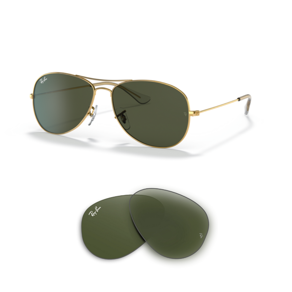 Lentes de reposição Ray-Ban 3362 COCKPIT Originais