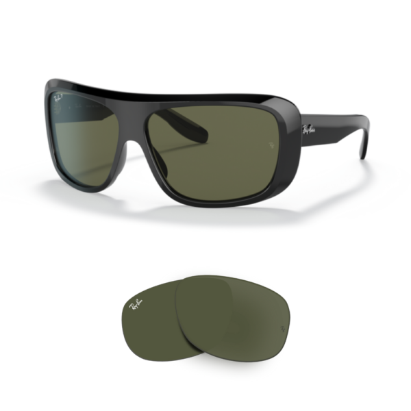 Lentes de reposição originais Ray-Ban RB2196 Blair
