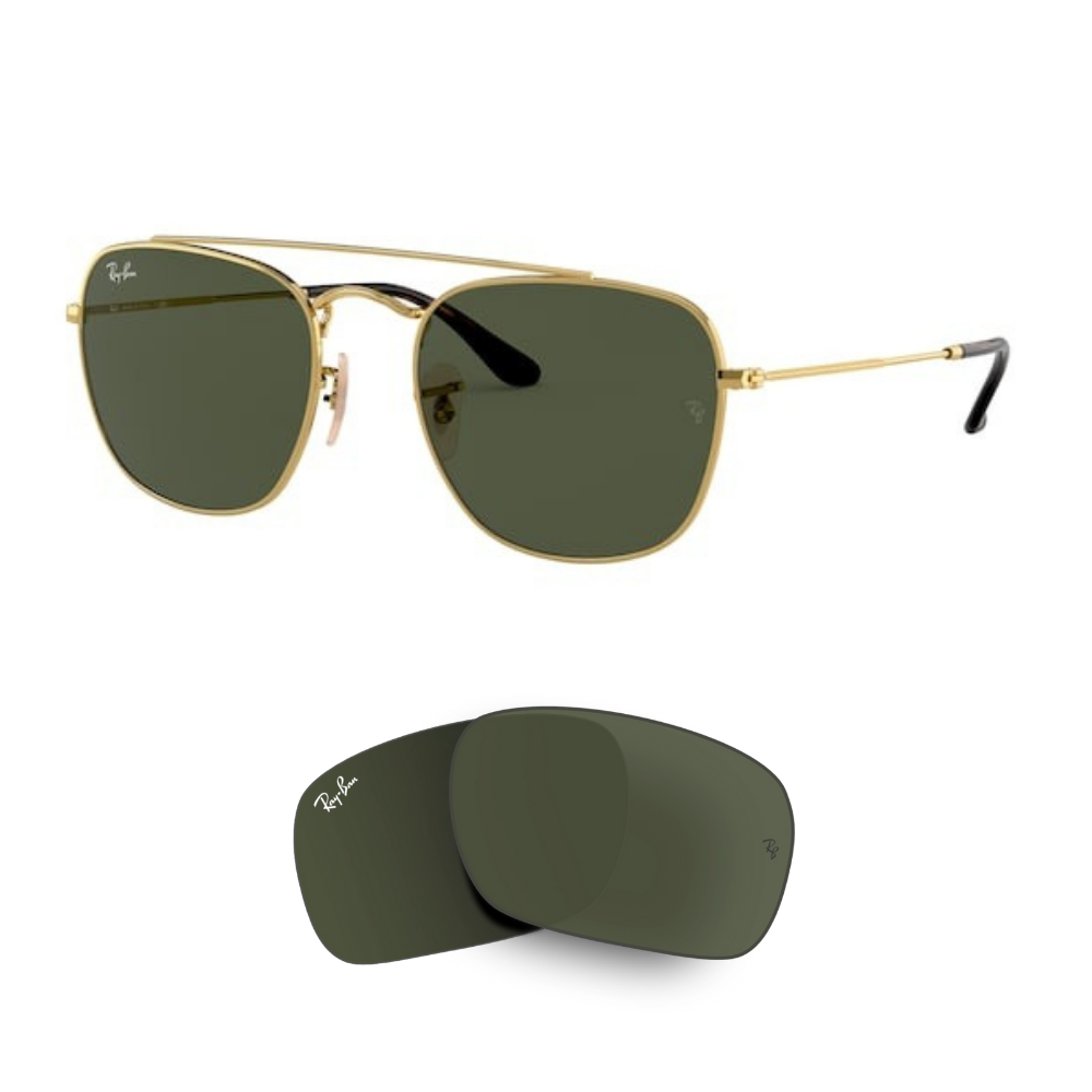 Lentes de reposição Ray-Ban 3557 Originais