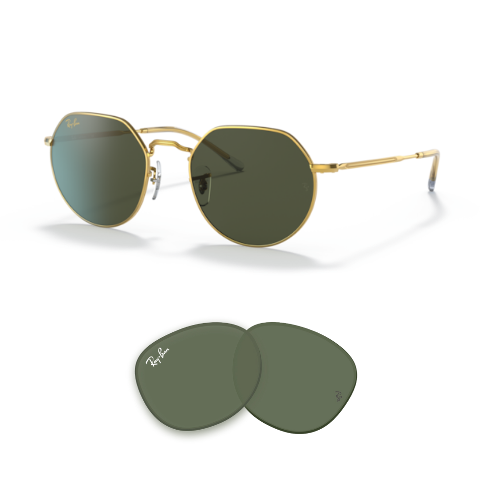 Lentes de reposição Ray-Ban 3565 JACK Originais