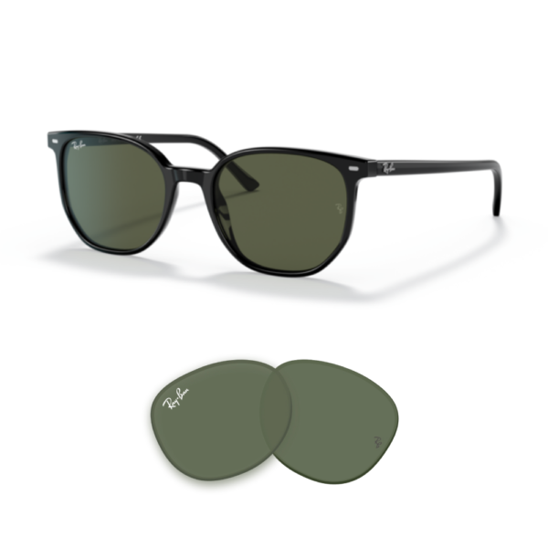 Lentes de reposição originais Ray-Ban RB2197 Elliot