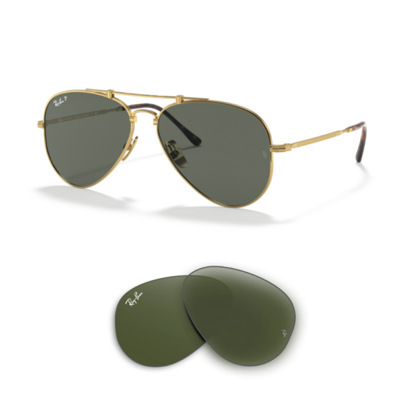 Lentes de reposição originais Ray-Ban RB8125M