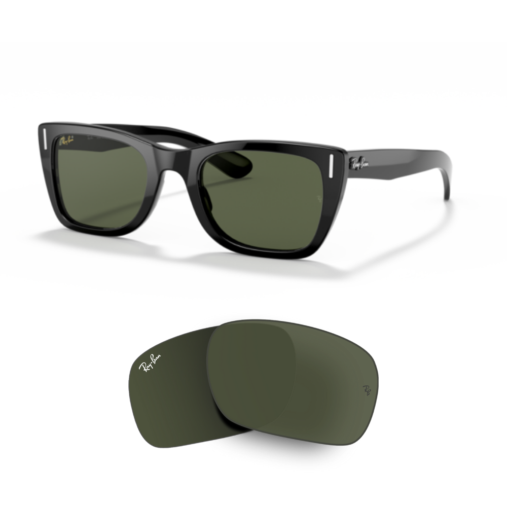 Lentes de reposição Ray-Ban 2248 CARIBBEAN Originais