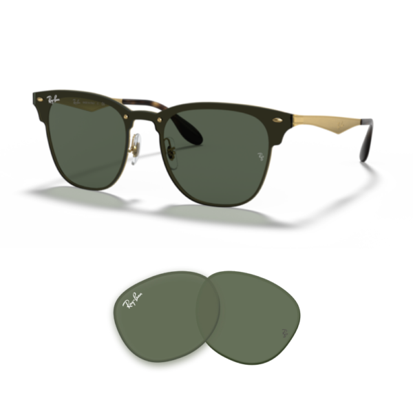 Lentes de reposição Ray-Ban 3576N BLAZE CLUBMASTER Originais