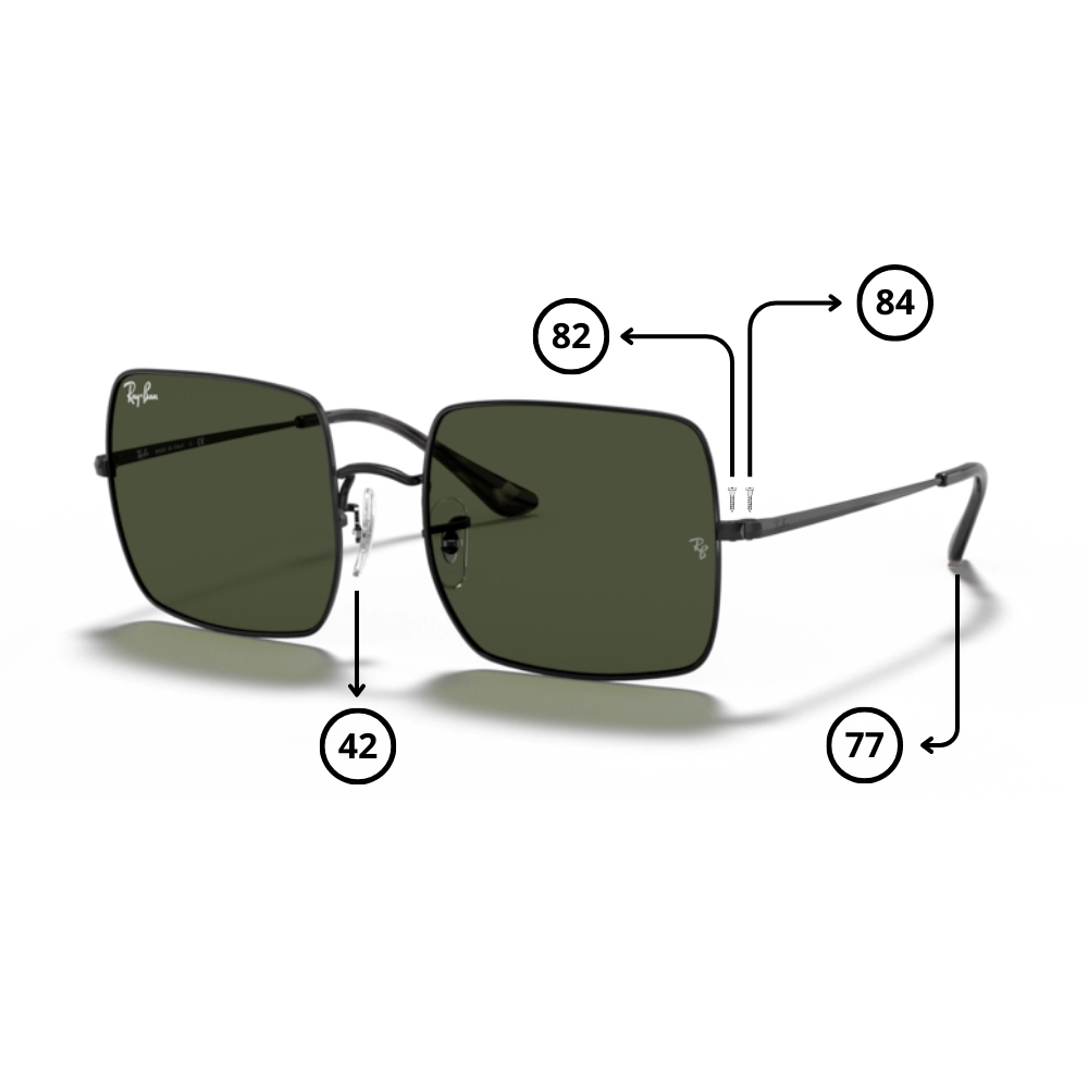 Peças de reposição Ray-Ban 1971 SQUARE Originais