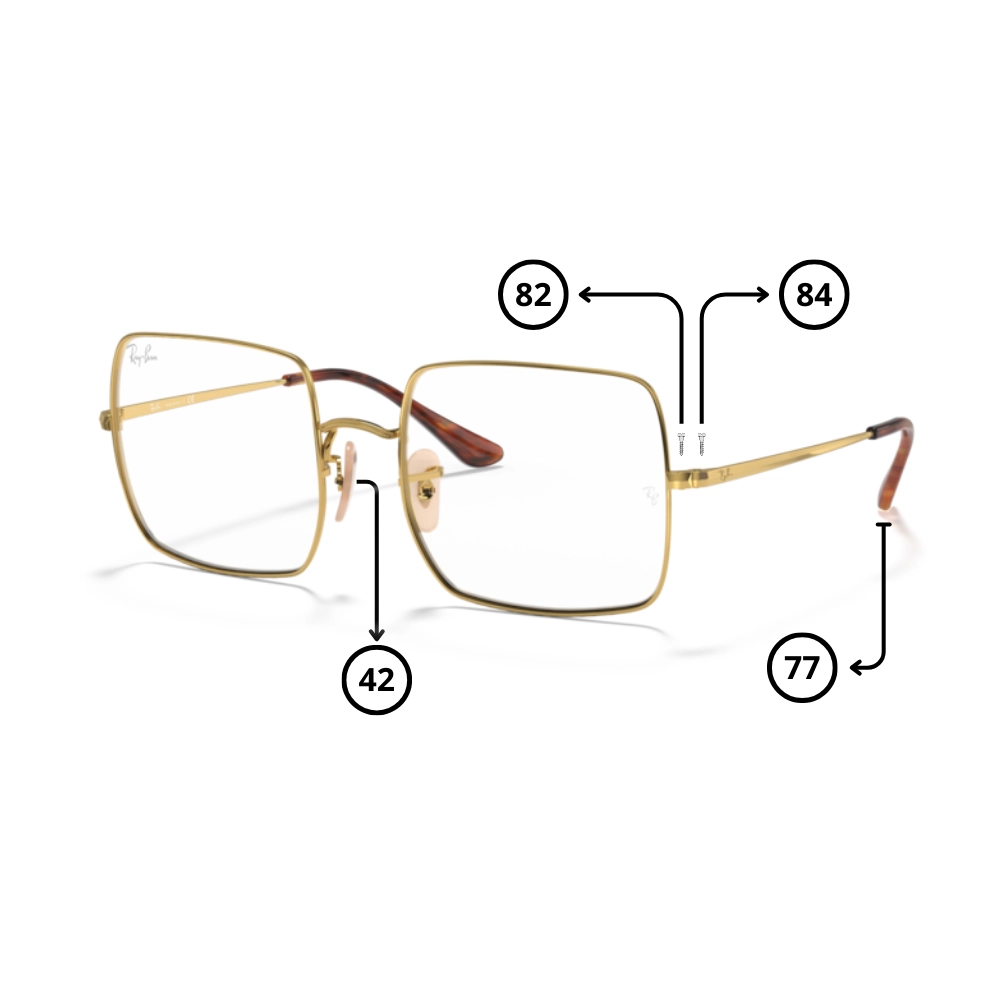 Peças de reposição Ray-Ban 1971V Originais