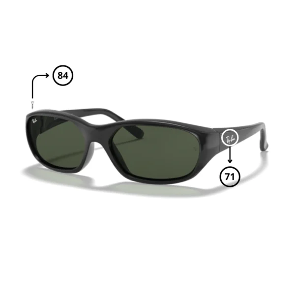 Peças de reposição Ray-Ban 2016 DADDY-O Originais