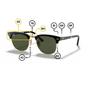 Peças de reposição Ray-Ban 2176