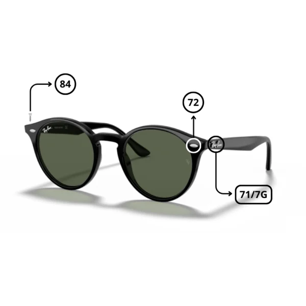 Peças de reposição Ray-Ban 2180