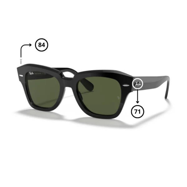Peças de reposição Ray-Ban 2186 Originais