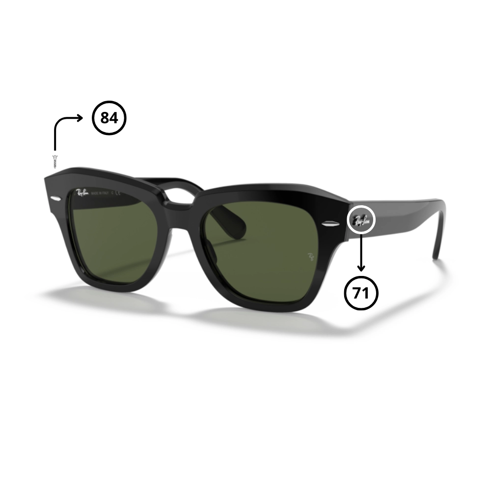 Peças de reposição Ray-Ban 2186 Originais